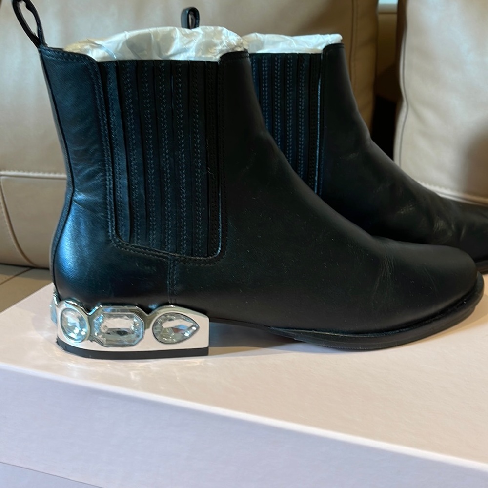 Bessie Crystals Chelsea boot